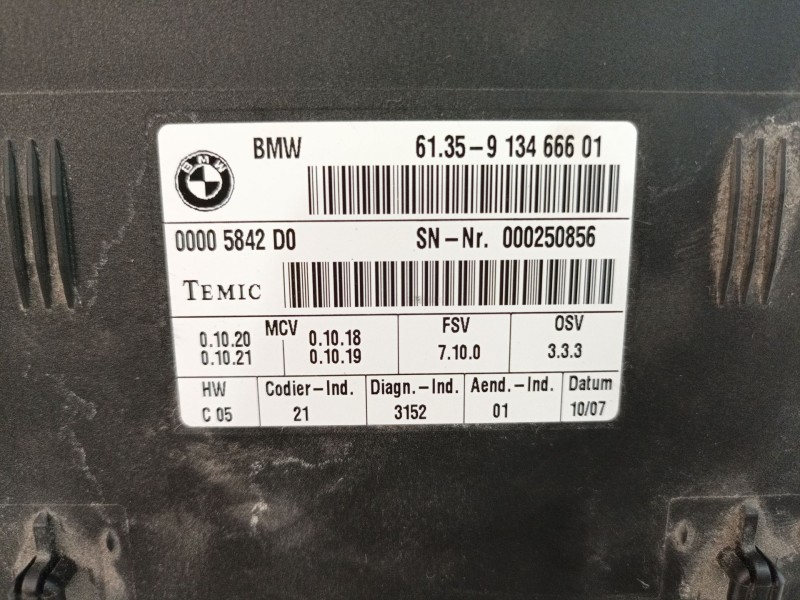 Recambio de modulo electronico para bmw x5 (e70) 3.0 d referencia OEM IAM 6135913466601  