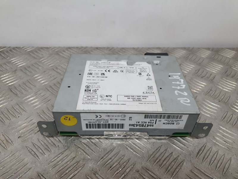 Recambio de modulo electronico para opel corsa f edition referencia OEM IAM 9847854380 7503900497 BOSCH