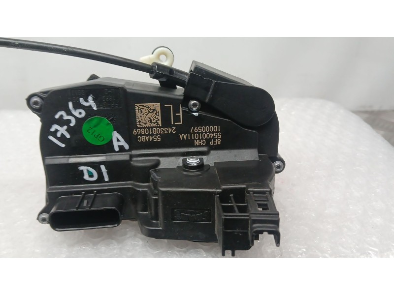 Recambio de cerradura puerta delantera izquierda para jaecoo 7 phev 1.5 tgdi 255kw referencia OEM IAM 554001011AA ELECTRICA 2433