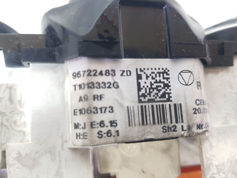 Recambio de mando calefaccion / aire acondicionado para peugeot 208 i (ca_, cc_) 1.2 vti 82 referencia OEM IAM 9672248380  