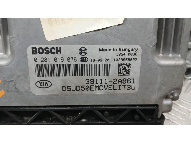 Recambio de centralita motor uce para kia cee´d (jd) 1.6 crdi 110 referencia OEM IAM   