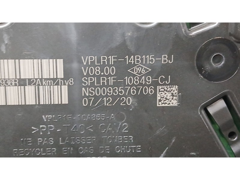 Recambio de cuadro instrumentos para dacia sandero iii 1.0 tce 90 referencia OEM IAM 248097936R  VPLR1F14B115BJ