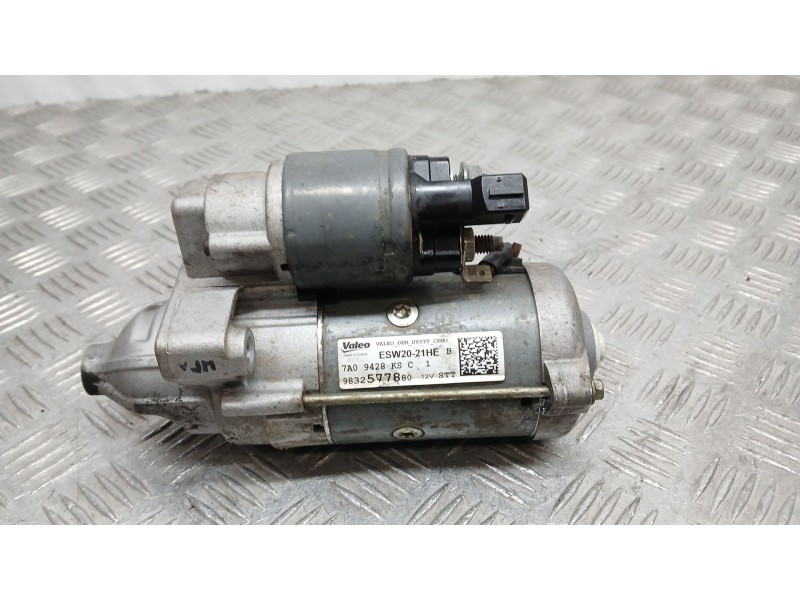 Recambio de motor arranque para peugeot partner furgoneta/monovolumen (k9) 1.5 bluehdi 100 referencia OEM IAM 9832577880 VALEO E