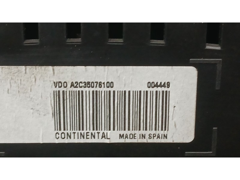 Recambio de cuadro instrumentos para seat altea (5p1) 1.2 tsi referencia OEM IAM 1P0920850L VDO A2C35076100