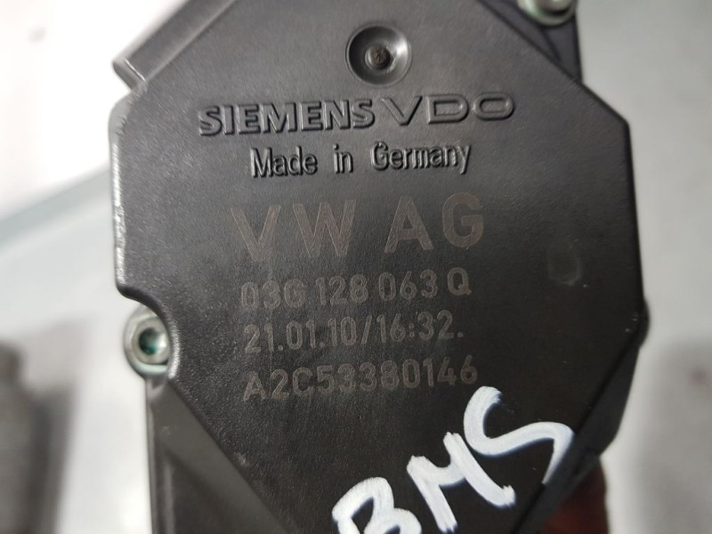 Recambio de caja mariposa para seat ibiza (6j5) 1.4 tdi referencia OEM IAM 03G128063Q A2C53380146 SIEMENS VDO