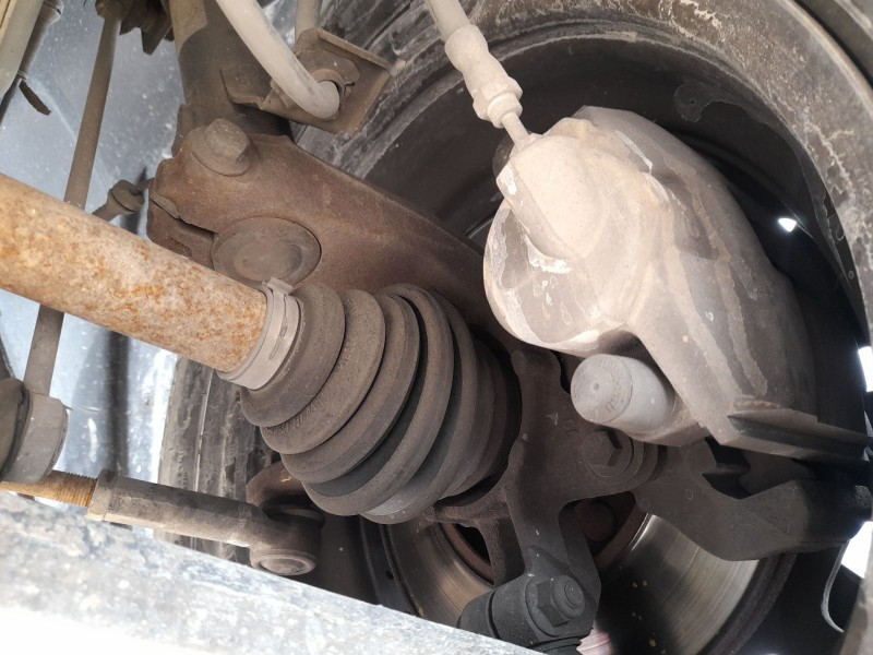 Recambio de mangueta delantera izquierda para ford fiesta v (jh_, jd_) 1.4 16v referencia OEM IAM   