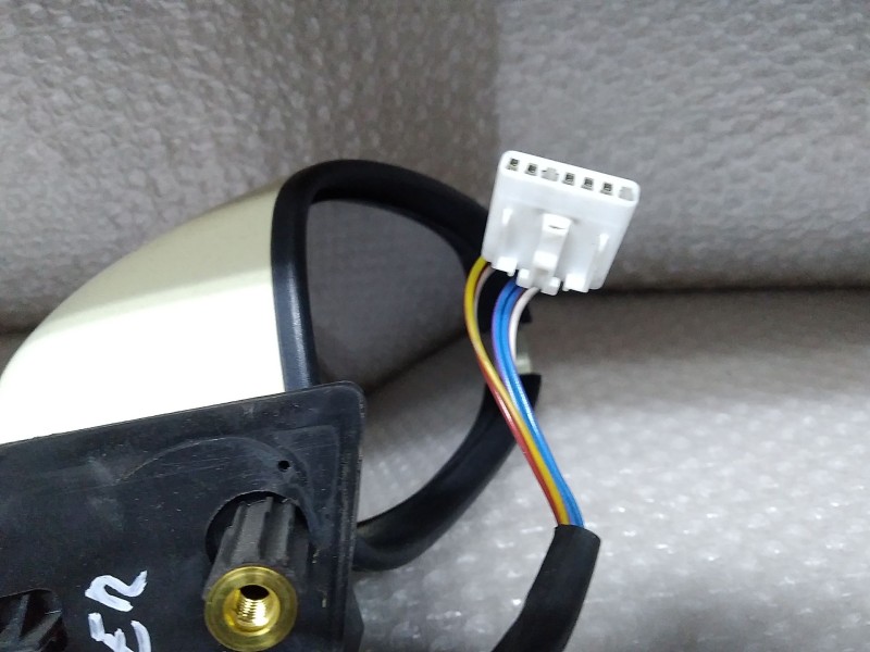 Recambio de retrovisor derecho para lancia musa (184) platino referencia OEM IAM  TOCADO, 5 PINS ELECTRICO