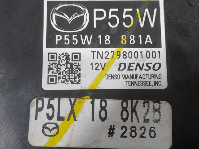 Recambio de centralita motor uce para mazda 2 lim. () origin referencia OEM IAM P55W18881A TN2798001001 DENSO