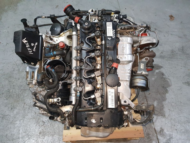 Recambio de motor completo para mercedes-benz sprinter 3,5-t furgoneta (b907, b910) 314 cdi rwd (907.631, 907.633, 907.635, 907.