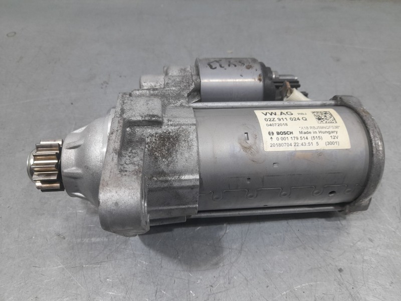 Recambio de motor arranque para seat leon (5f1) fr referencia OEM IAM 02Z911024Q  DENSO
