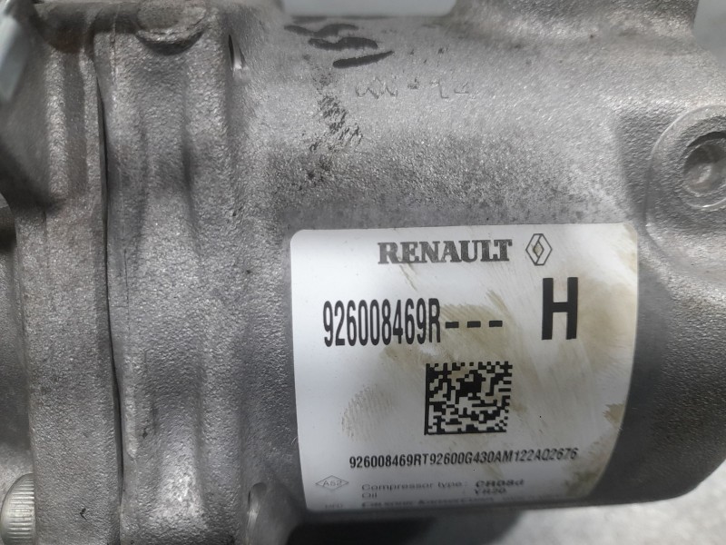 Recambio de compresor aire acondicionado para dacia sandero stepway referencia OEM IAM 926008469R  