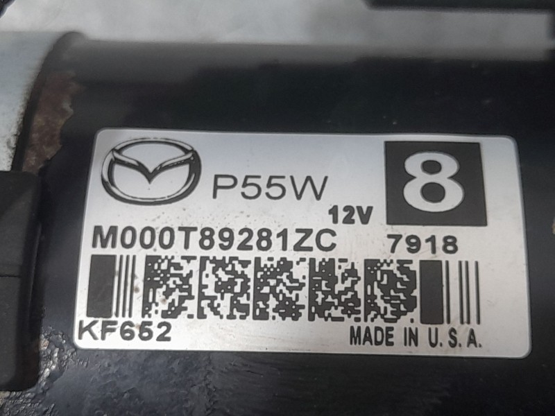 Recambio de motor arranque para mazda 2 lim. () origin referencia OEM IAM M000T89281ZC  