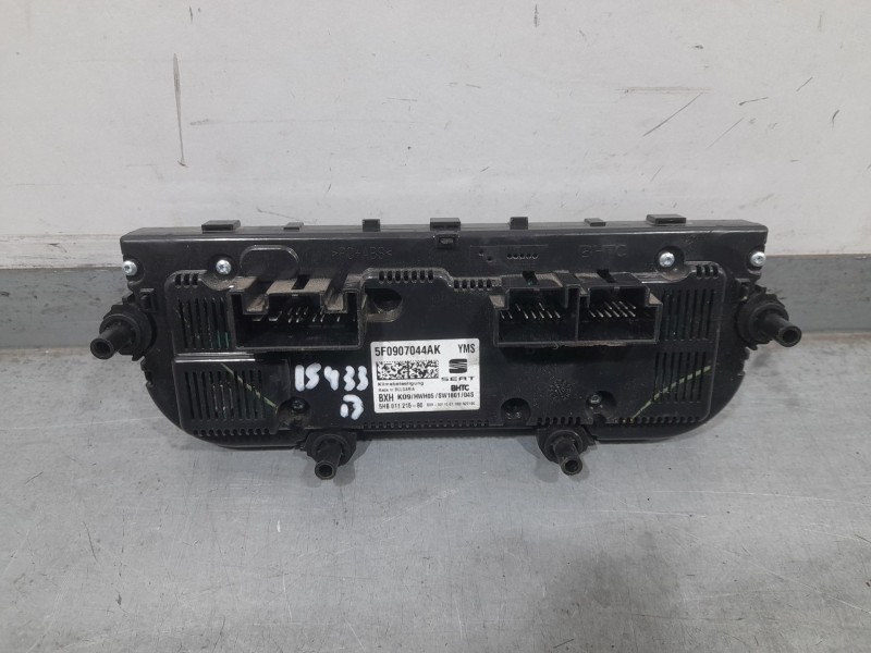 Recambio de mando climatizador para seat leon (5f1) fr referencia OEM IAM 5F0907044K  