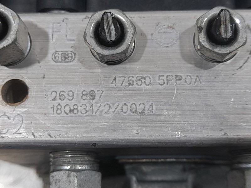 Recambio de abs para nissan micra v (k14) acenta referencia OEM IAM 476605FP0A  