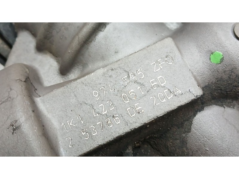 Recambio de cremallera direccion para audi a3 (8p1) 1.6 tdi referencia OEM IAM 1K1423051ED ELECTRO MECANICA ZF 974595