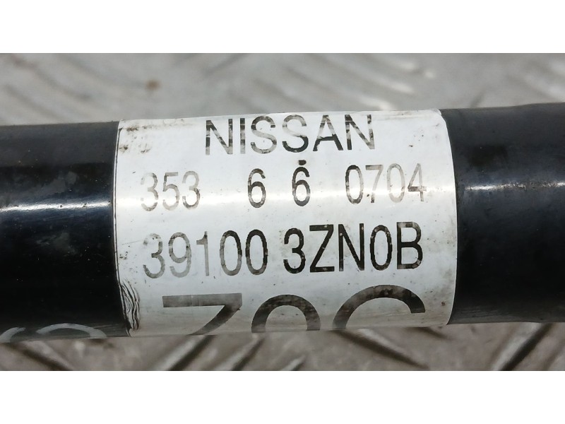 Recambio de transmision delantera derecha para nissan pulsar hatchback (c13) 1.5 dci referencia OEM IAM 391003ZN0B  