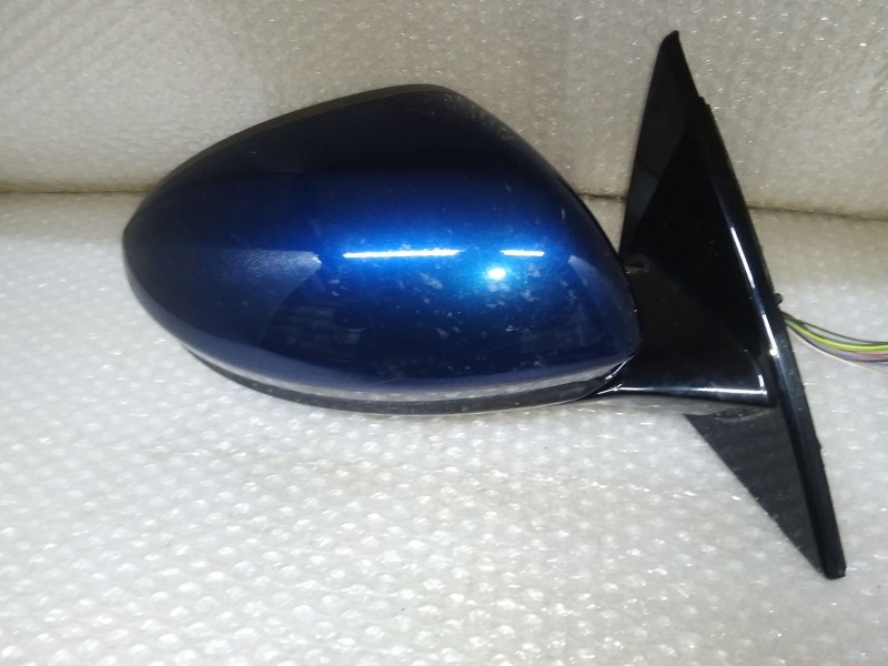 Recambio de retrovisor izquierdo para renault talisman executive referencia OEM IAM 963317005R 9 cables ELECTRICO , TOCADO