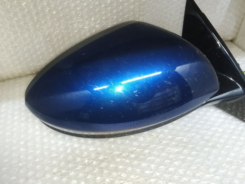 Recambio de retrovisor izquierdo para renault talisman executive referencia OEM IAM 963317005R 9 cables ELECTRICO , TOCADO