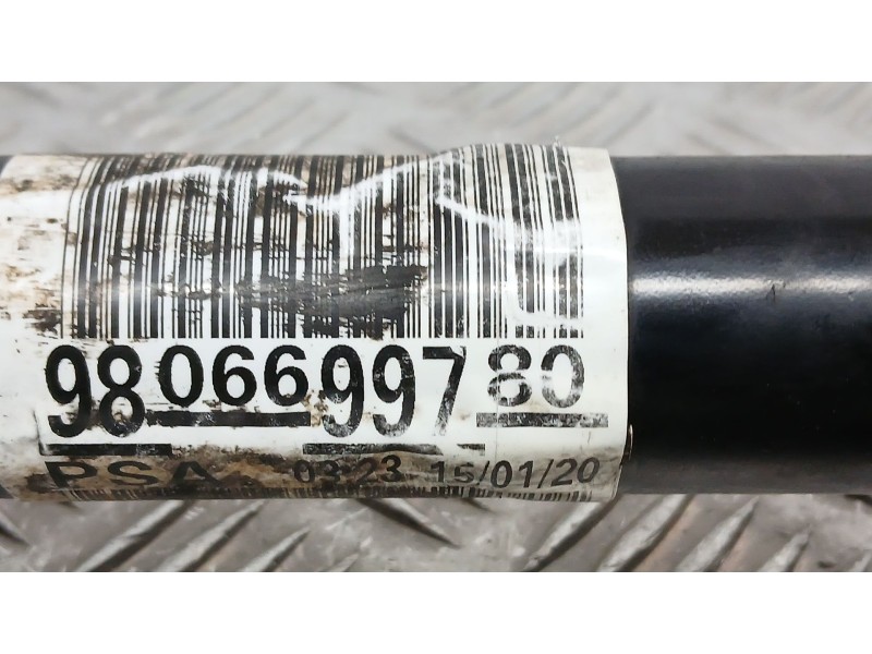 Recambio de transmision delantera derecha para peugeot partner furgoneta/monovolumen (k9) 1.5 bluehdi 100 referencia OEM IAM 980