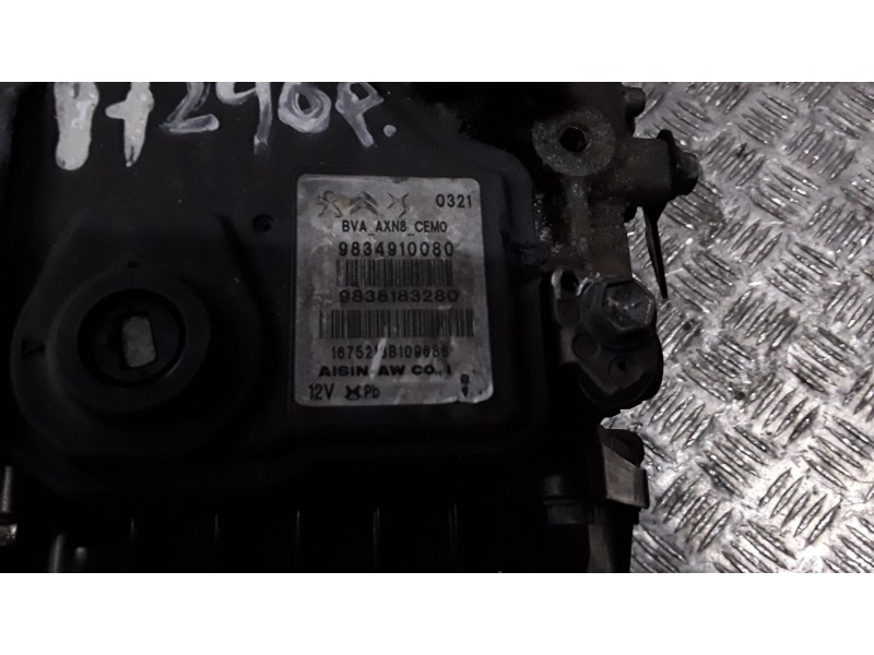 Recambio de caja cambios para citroën c4 iii (ba_, bb_, bc_) 1.5 bluehdi 130 (bbyhzb) referencia OEM IAM 9834910080 AUTOMATICA 