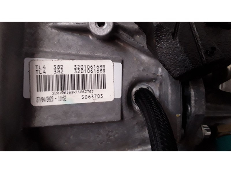 Recambio de caja cambios para renault express furgoneta/monovolumen 1.5 blue dci 95 (f6ab) referencia OEM IAM TL4382 5VELOCIDADE