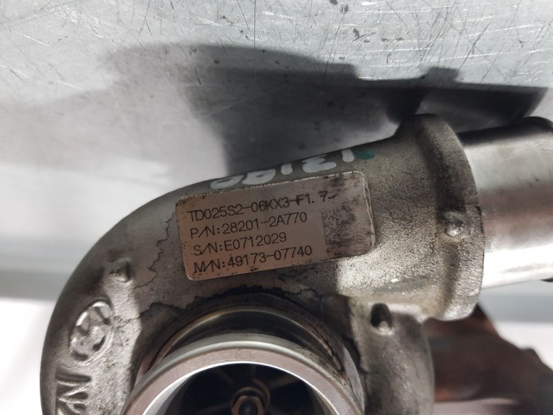 Recambio de turbocompresor para hyundai i20 style s referencia OEM IAM 4917307740 TD025S206KX3F17 