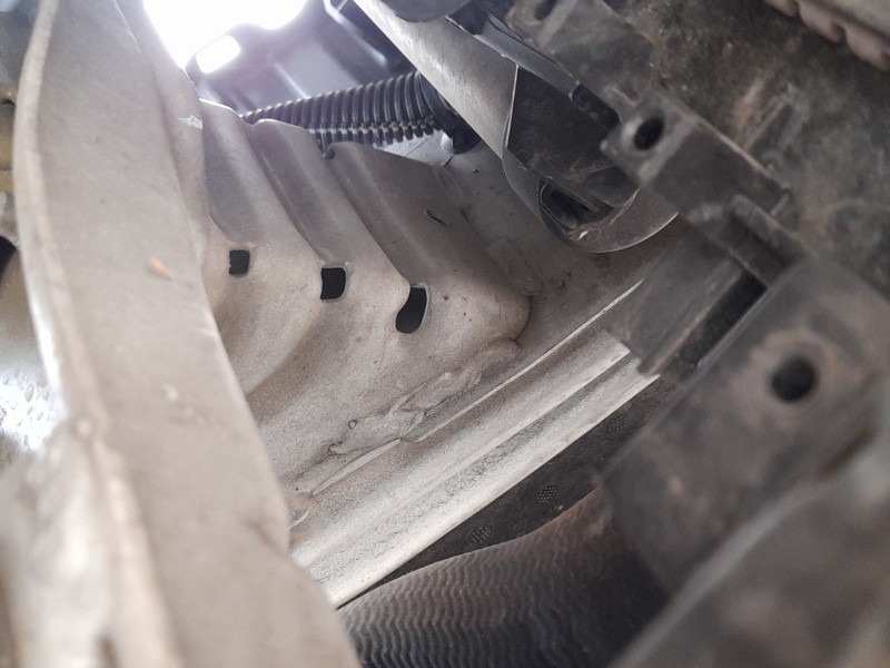 Recambio de refuerzo paragolpes delantero para fiat doblo cargo (263_) 1.4 natural power referencia OEM IAM   