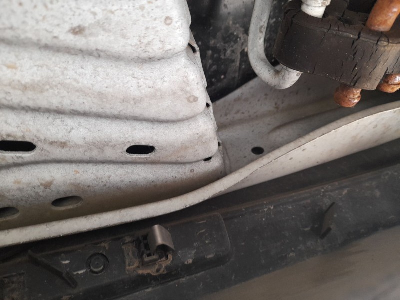 Recambio de refuerzo paragolpes trasero para fiat doblo cargo (263_) 1.4 natural power referencia OEM IAM   