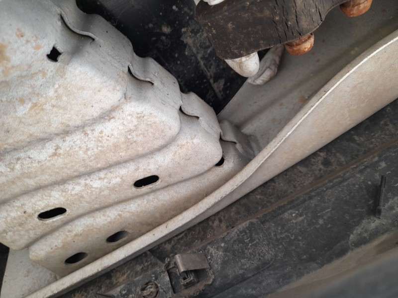 Recambio de refuerzo paragolpes trasero para fiat doblo cargo (263_) 1.4 natural power referencia OEM IAM   