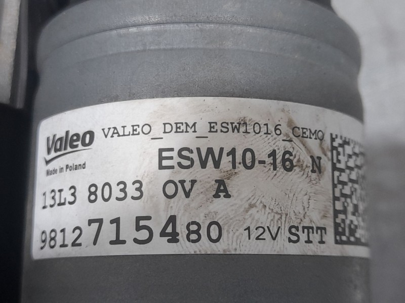 Recambio de motor arranque para opel corsa f gs referencia OEM IAM 9812715480 ESW1016N VALEO