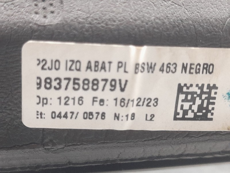 Recambio de retrovisor izquierdo para opel corsa f gs referencia OEM IAM 983758879V  ELECTRICO Y LUZ LED