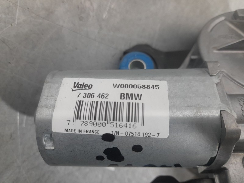 Recambio de motor limpia trasero para bmw i3 (i01) electric referencia OEM IAM W000058845 W000058845 