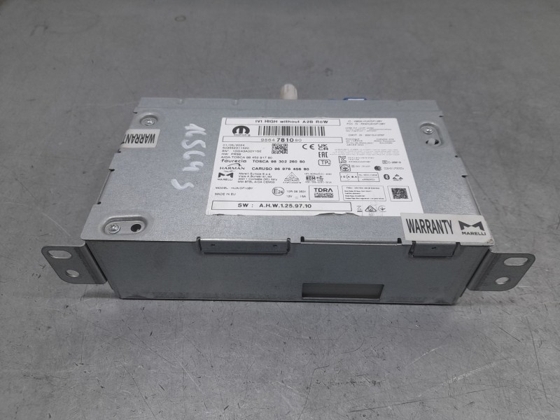 Recambio de sistema audio / radio para opel corsa f (p2jo) 1.2 (68) referencia OEM IAM 9864781080  