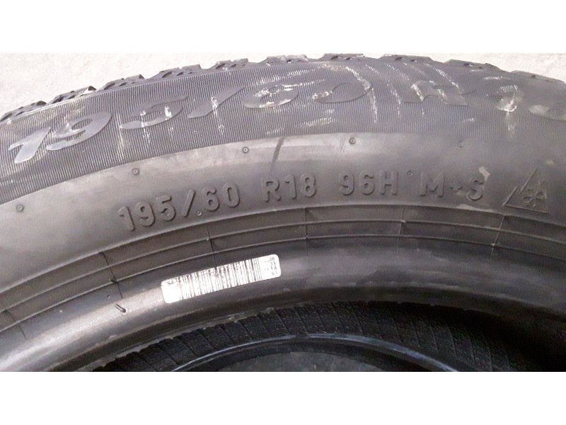 Recambio de neumatico pareja para neumaticos reutilizados - referencia OEM IAM 195601896H PIRELLI 195/60/18/96H