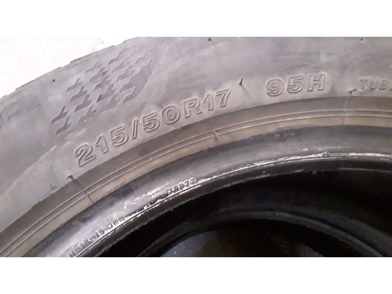 Recambio de neumatico pareja para neumaticos reutilizados - referencia OEM IAM 215501795H BRIDGESTONE 215/50/17/95H