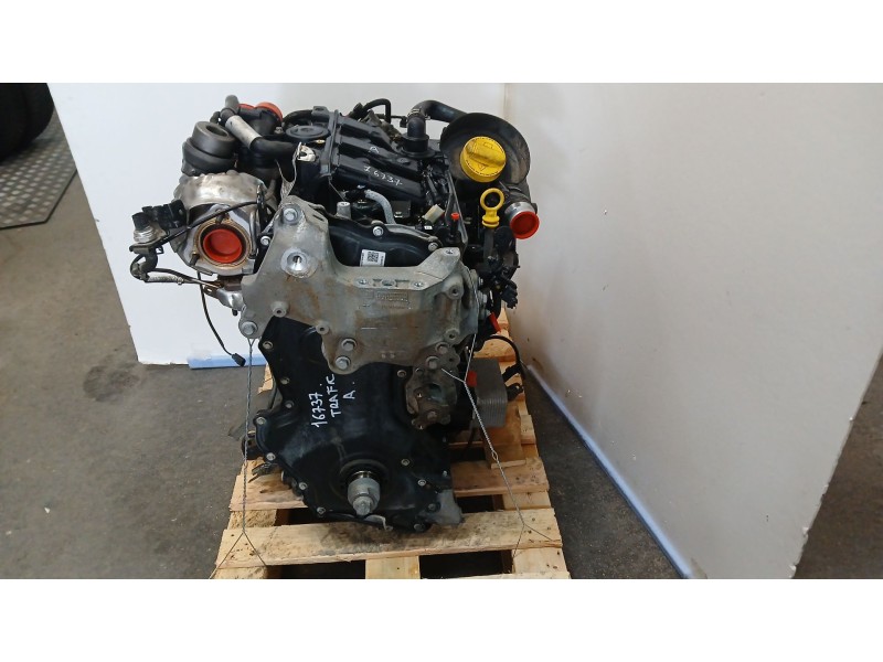 Recambio de motor completo para renault trafic iii furgoneta (fg_) 1.6 dci 115 (fgmd) referencia OEM IAM R9MA408 INYECCION BOCH 