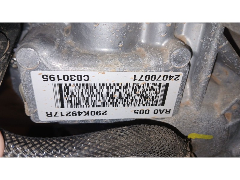 Recambio de motor completo para renault kangoo iii furgoneta/monovolumen e-tech electric referencia OEM IAM PRG003 CON CAJA CAMB