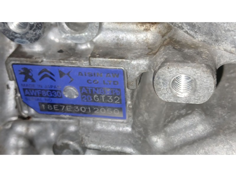 Recambio de caja cambios para peugeot 308 allure referencia OEM IAM 20GT32 AUTOMATICA 18E7E3012050