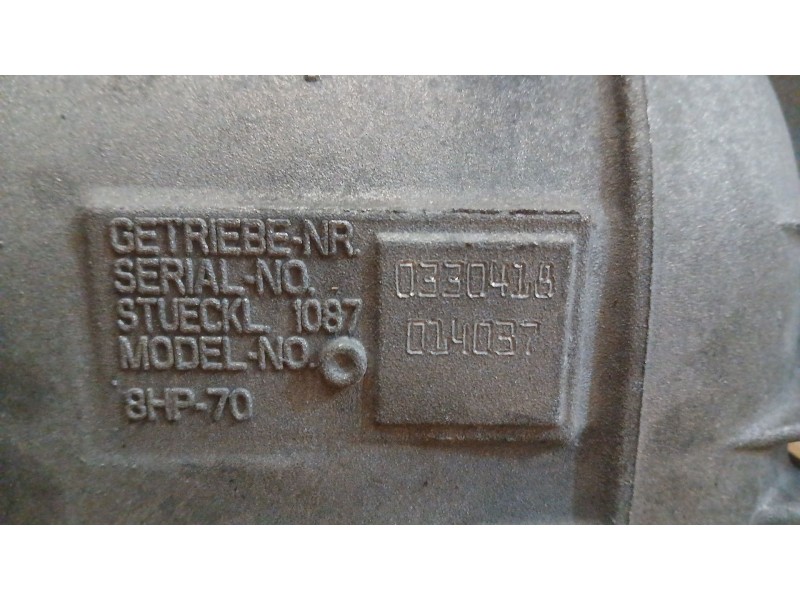 Recambio de caja cambios para jaguar xf 2.2 diesel referencia OEM IAM 8HP70 AUTOMATICA CARTER ROTO 0330418