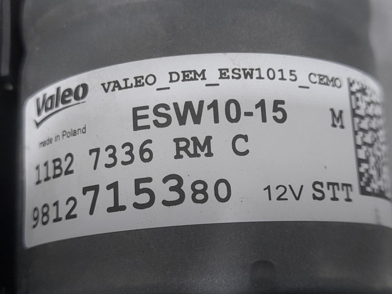 Recambio de motor arranque para opel corsa f edition referencia OEM IAM 9812715380 ESW1015 VALEO