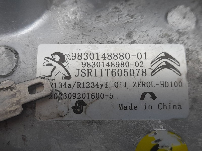 Recambio de compresor aire acondicionado para opel vivaro c furgoneta (k0) 1.5 referencia OEM IAM 9830148880  