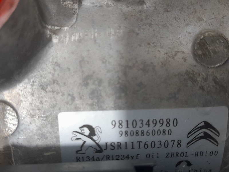 Recambio de compresor aire acondicionado para peugeot partner furgoneta/monovolumen (k9) 1.5 bluehdi 100 referencia OEM IAM 9810