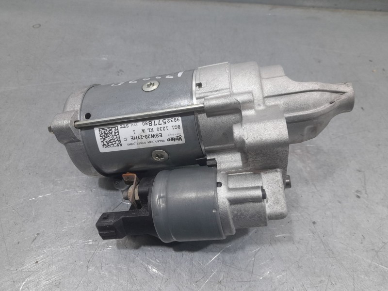 Recambio de motor arranque para peugeot partner furgoneta/monovolumen (k9) 1.5 bluehdi 100 referencia OEM IAM 9832577880 ESW2021