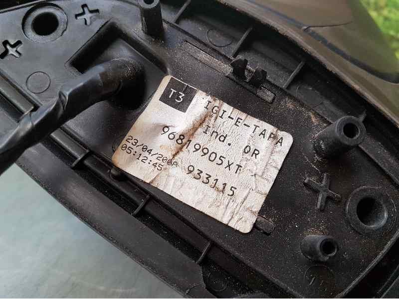 Recambio de retrovisor izquierdo para citroën c4 grand picasso sx referencia OEM IAM 96819905XT 2 CLAVIJAS, 5 Y 2 CABLES ELECTRI