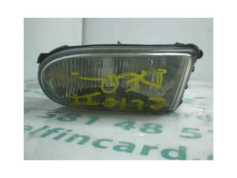 Recambio de faro antiniebla derecho para renault clio i phase iii 1.4 limited referencia OEM IAM  1000002768846 