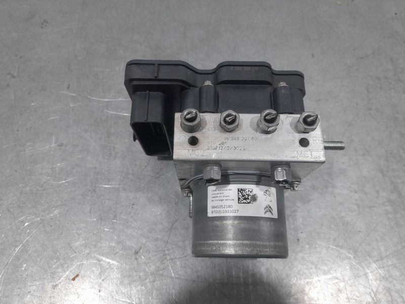 Recambio de abs para peugeot partner furgoneta/monovolumen (k9) 1.5 bluehdi 100 referencia OEM IAM 9845052180  