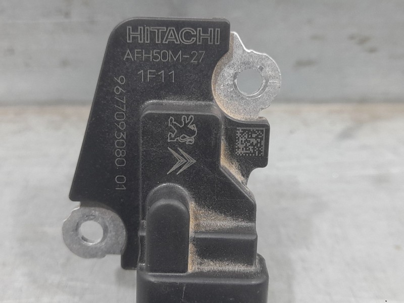 Recambio de caudalimetro para peugeot partner furgoneta/monovolumen (k9) 1.5 bluehdi 100 referencia OEM IAM 9677093080 HITACHI A