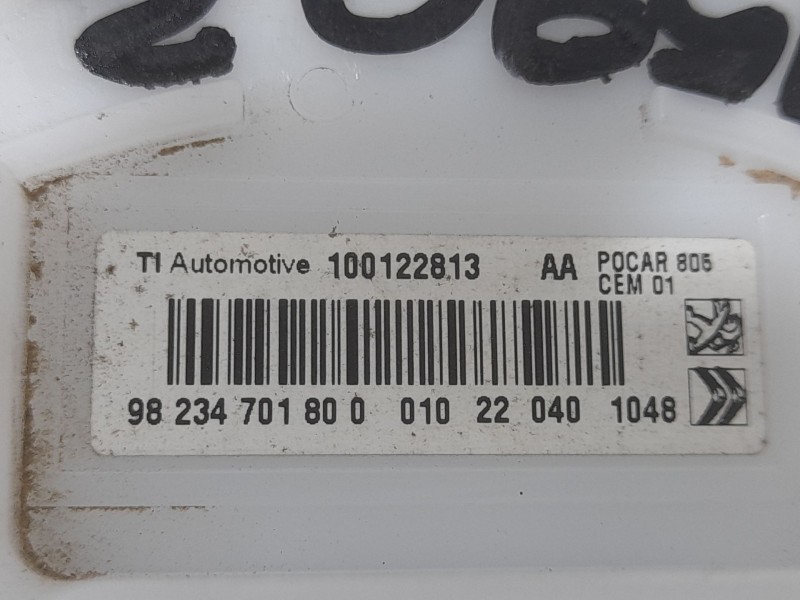 Recambio de aforador para opel corsa f edition referencia OEM IAM 98234701800  