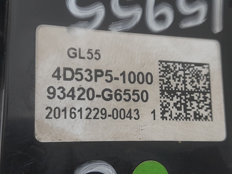 Recambio de mando luces y limpia para kia picanto (ja) gt line referencia OEM IAM 93410G6630 93420G6550 LIMPIA 