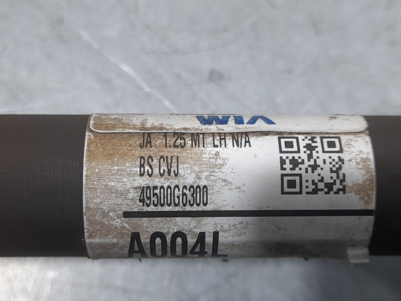 Recambio de transmision delantera izquierda para kia picanto (ja) gt line referencia OEM IAM 49500G6300  